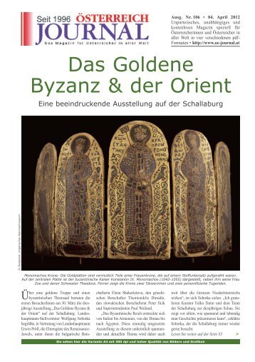 Das Goldene Byzanz & der Orient - Österreich Journal