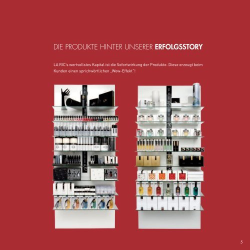 Franchise Infobroschüre download - La Ric Kosmetik GmbH