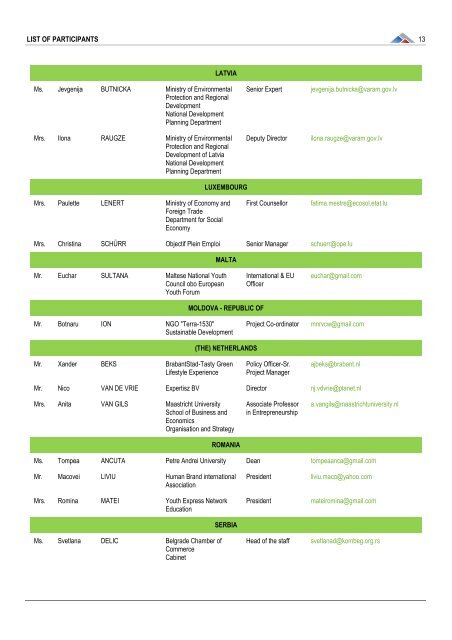 Annual Meeting PARTNERSHIPS FOR YOUTH - Economic Development ...