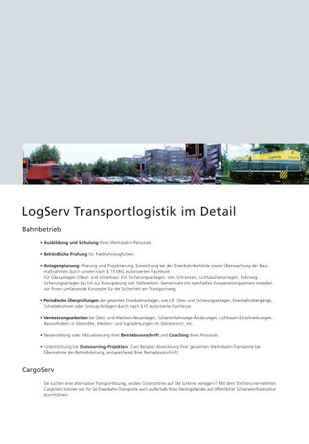 LogServ Transportlogistik - Logistik Service GmbH