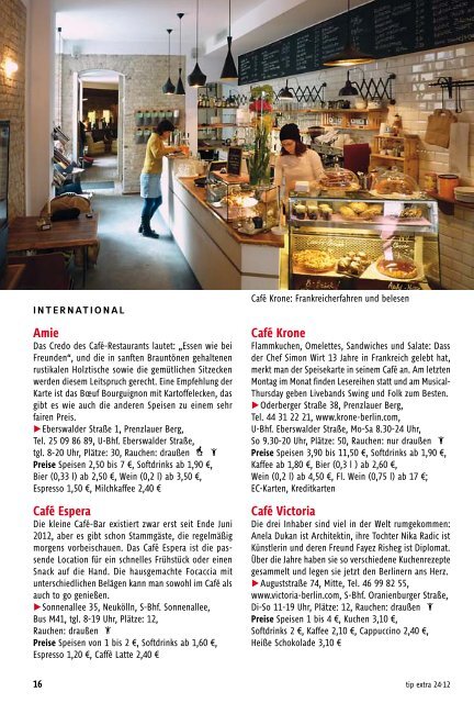 98 neue restaurants - Berliner Zeitung