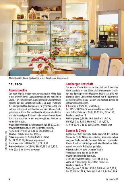 98 neue restaurants - Berliner Zeitung