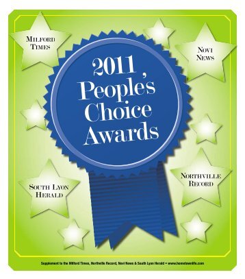 2011 People's Choice Awards - HometownLife.com