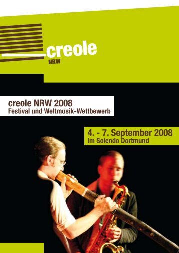 creole NRW 2008 4. - 7. September 2008