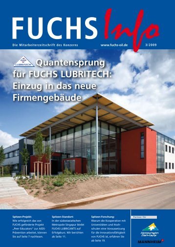 Quantensprung für FUCHS LUBRITECH - Fuchs Petrolub AG