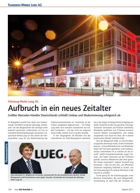 Kfz Betrieb Spezial 11 Fahrzeug Werke Lueg Ag