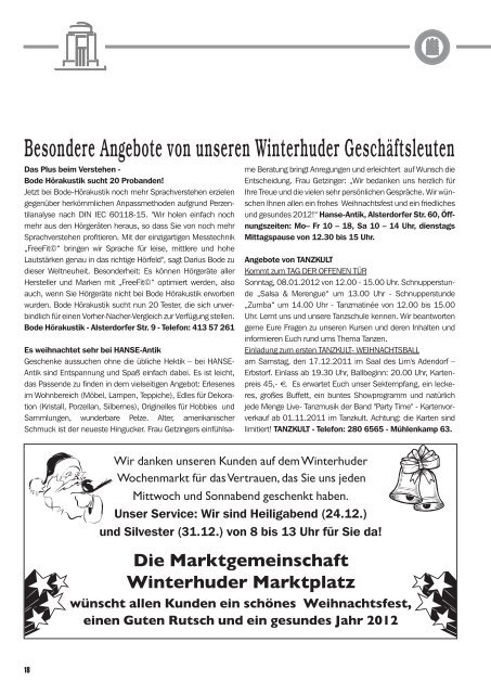 der WBV Bel. 5/09 - Winterhuder Bürgerverein