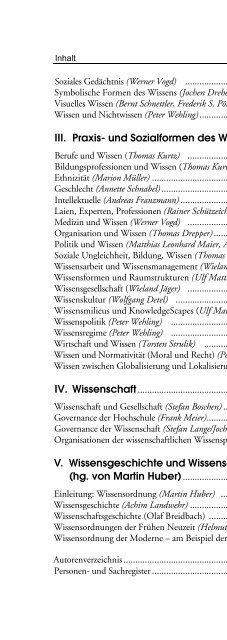 Handbuch Wissenssoziologie und Wissensforschung