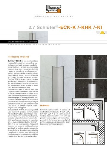 2.7 Schlüter®-ECK-K /-KHK /-KI - Schlüter-Systems