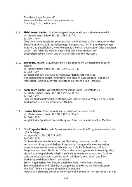 Jahresband 1997. Bearb. von Rudolf Lang - Netzwerk Mediatheken