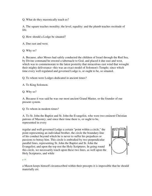 Duncan's Masonic Ritual and Monitor - Rose Croix