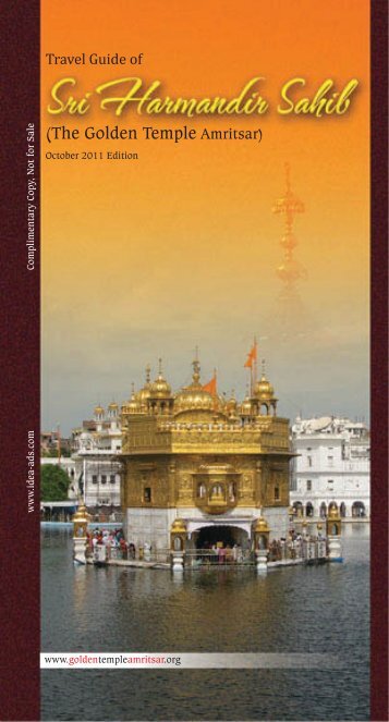 Travel Guide of - Golden Temple Amritsar