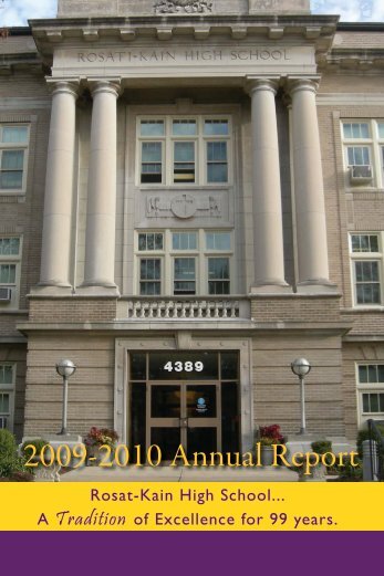 2009-2010 Annual Report - Rosati-Kain High School