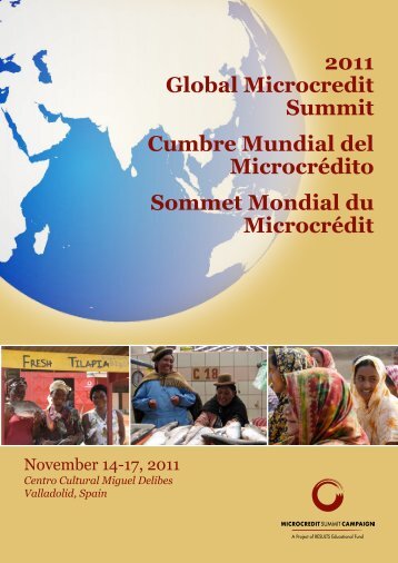 english inglés anglais - Global Microcredit Summit 2011