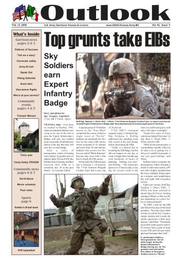 Top grunts take EIBs - USAG Vicenza - U.S. Army