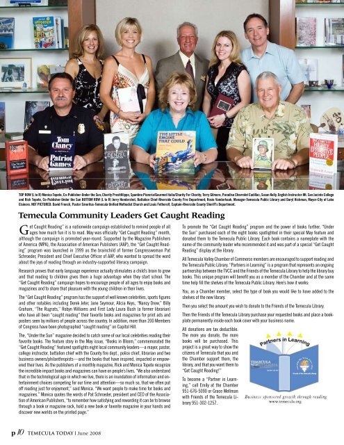 FODECLOSUDE CITy NEWS - Temecula Valley Chamber of ...