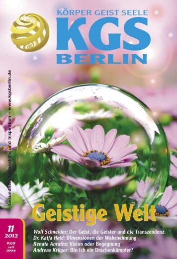 BERLIN - Veranstaltungskalender für Körper Geist und Seele