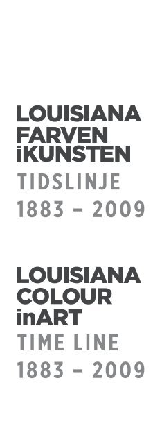 TIDSLINJE 1883 – 2009 - Louisiana