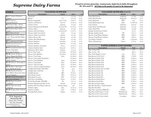 Supreme Dairy Farms