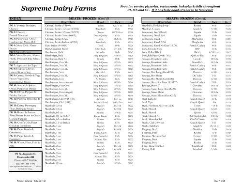 Supreme Dairy Farms