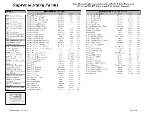 Supreme Dairy Farms