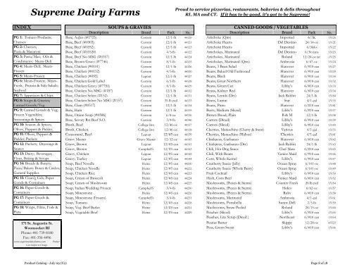 Supreme Dairy Farms