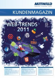 WEb-TrENDs - Mittwald CM Service GmbH & Co. KG