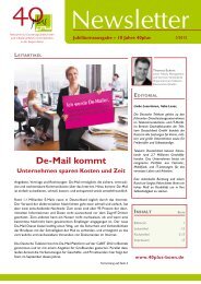 Newsletter September 2012 - 40plus