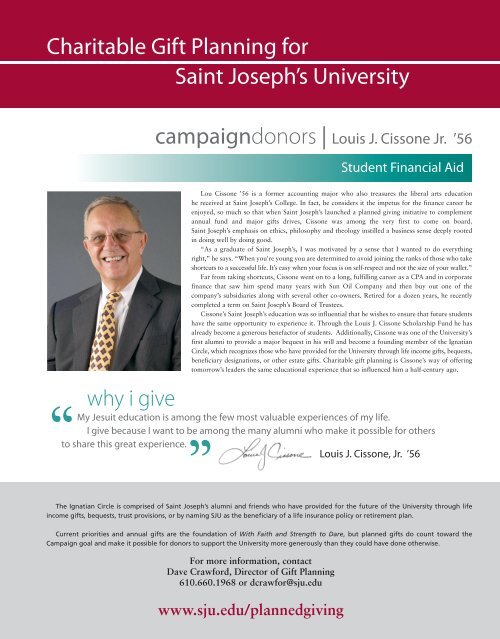 Saint Joseph's University, 2007–08 - With Faith and Strength to Dare ...