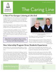 The Caring Line - Mission Hospice, Inc.