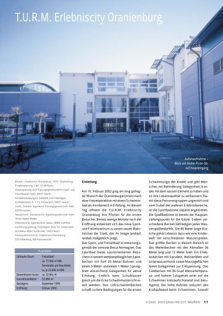 T U R M Erlebniscity Oranienburg Kannewischer