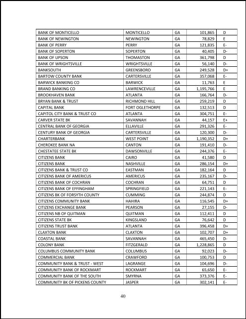 The “X” List Report - Money and Markets