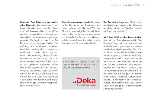 SwissGuide Tessin (5018 KB) - Deka (Swiss)