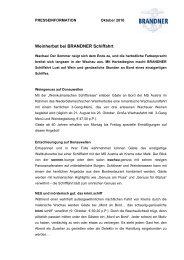 Partnerinfos - BRANDNER Schiffahrt