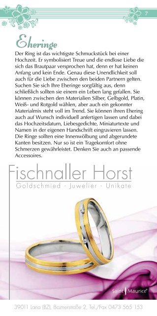 Ihre persönliche Hochzeits - Heiraten in Südtirol - Meran