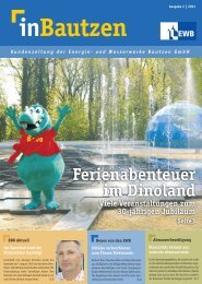 Kundenzeitung 2-2011 - Beteiligungs- und Betriebsgesellschaft ...