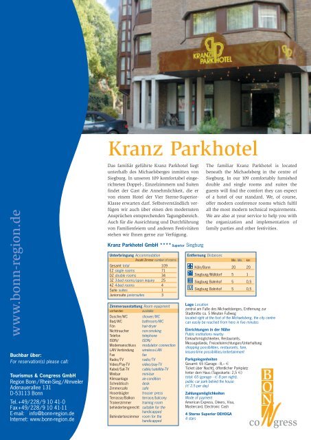 Kranz Parkhotel (05) - Bonn Region