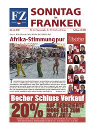 FZ - Sonntag in Franken E-Paper - Nordbayerischer Kurier