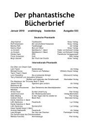 Der phantastische Bücherbrief Januar 2010 unabhängig kostenlos