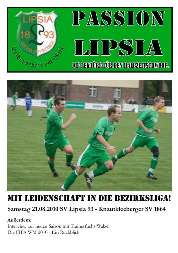 Knautkleeberger SC 1864 - SV Lipsia 93 Leipzig-Eutritzsch