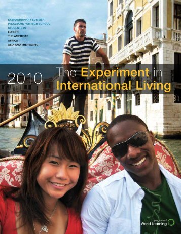 The Experiment in International Living - Connect - World Learning