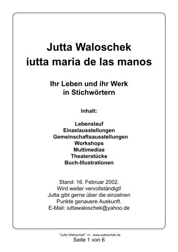 Buch-Illustrationen - von Jutta Waloschek