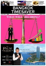 WHAT WILL 2012 BRING? - Bangkok TimeSaver