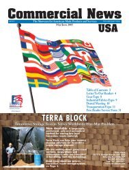 TERRA BLOCK - Commercial News USA