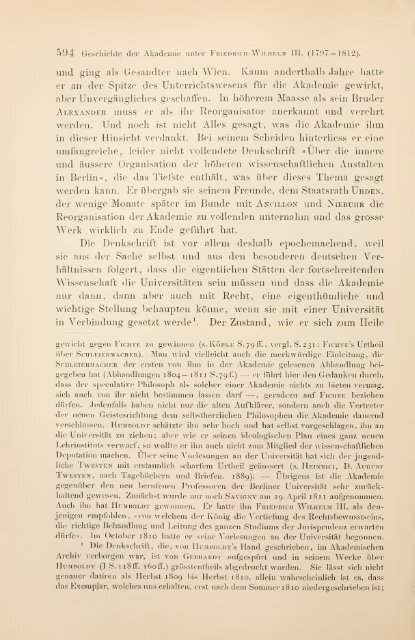 Geschichte der Königlich Preussischen ... - Warburg Institute