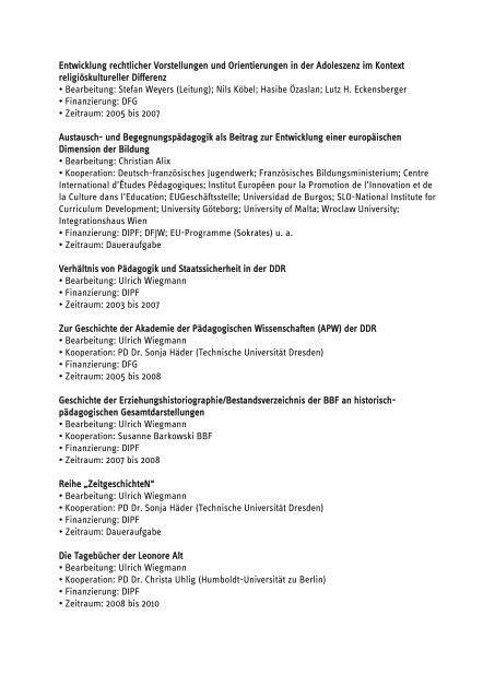 tIif r - International Cooperation in Education - Deutsches Institut für ...