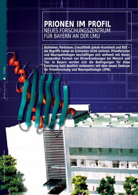 MünchnerUni.Magazin - Ludwig-Maximilians-Universität München