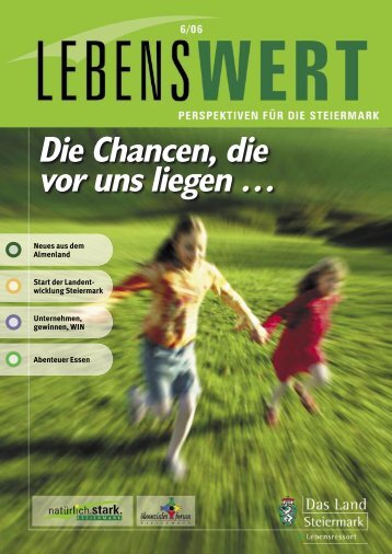 LebensWert 6/06 - Landentwicklung - Steiermark