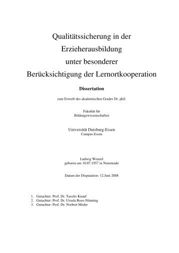 Finalversion Dissertation Wenzel - Plattform EduCare