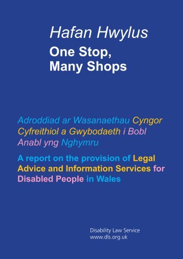 yng Nghymru - The Disability Law Service